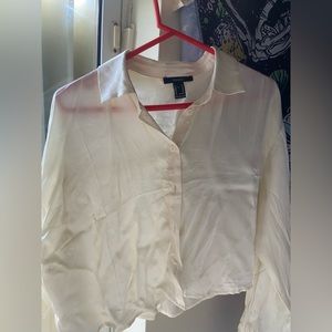 Silk long sleeve blouse